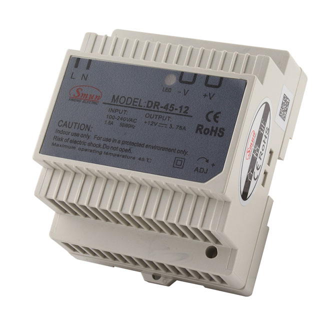 DR-45 45W DIN RAIL SINGLE OUTPUT STROMVERSORGUNG