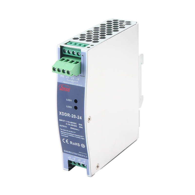 XDDR-20/DRDN-20 20A DIN-Schienen-Redundanzmodul 12V/24V/48V unterstützt 1+1 und N+1 Redundanzsystem