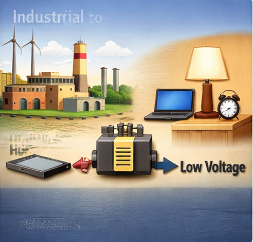 Abw&auml;rtstransformator