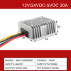 12V/24VDC bis 5VDC 3A bis 60A Nicht isolierter wasserdichter IP68-Abwärts-DC/DC-Wandler 