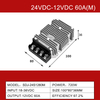 24 VDC bis 12 VDC, 1,5 A bis 100 A, nicht isolierter DC/DC-Abwärtswandler