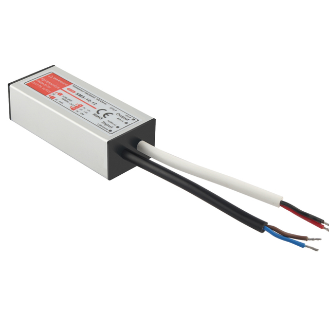 SMA-10-12 12 VDC 1 A 12 W wasserdichtes Konstantspannungsnetzteil