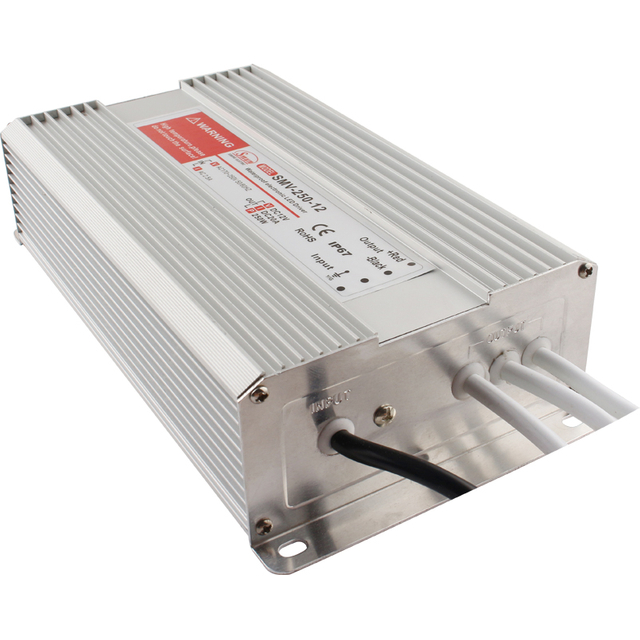 SMV-Serie, 10 W bis 1000 W, 5 V/12 V/15 V/24 V/48 V, Konstantspannung, Einzelausgang, wasserdichter IP67-LED-Treiber