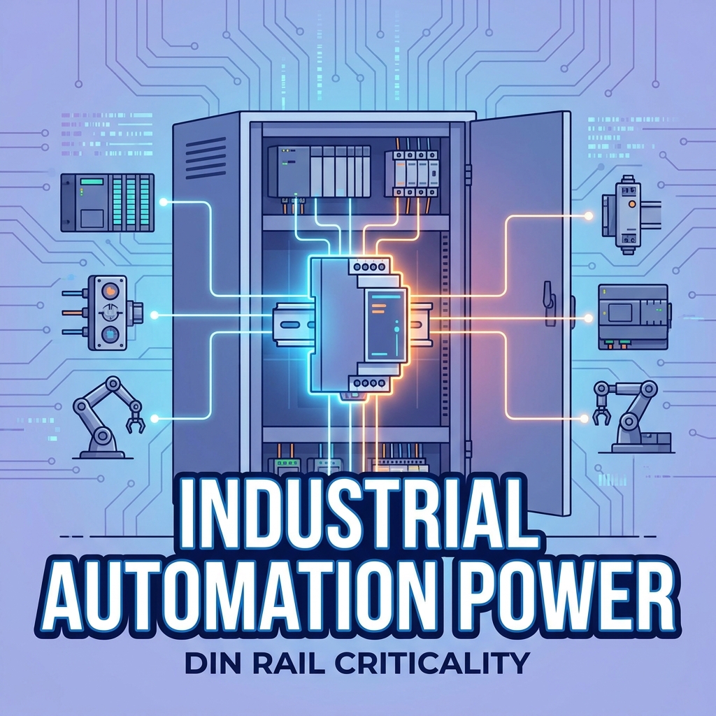 Warum DIN-Schienen-Netzteile für die industrielle Automatisierung von entscheidender Bedeutung sind