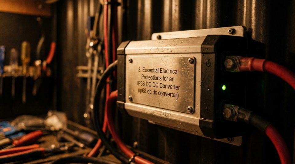 3. Grundlegende elektrische Schutzma&szlig;nahmen f&uuml;r einen IP68-DC-DC-Wandler