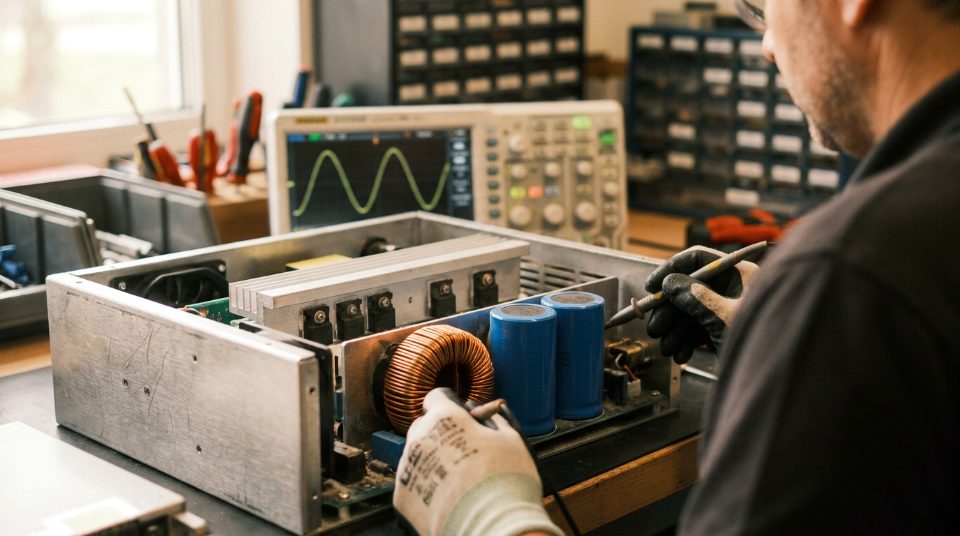 Verstehen der Mechanik eines Netzteils mit Blindleistungskompensation