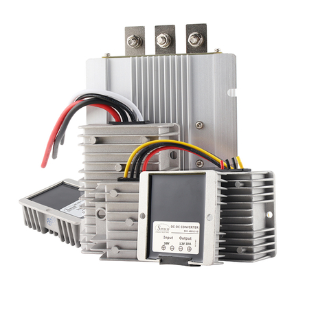 12V/24V bis 5V nicht isolierter wasserdichter DC/DC-Abwärtswandler